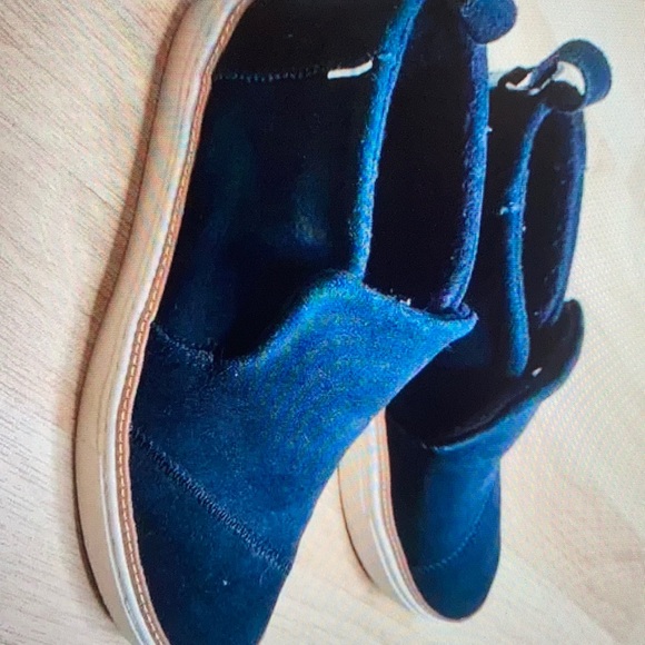 Toms Black Paxton Platform slip on shoes - Picture 1 of 5